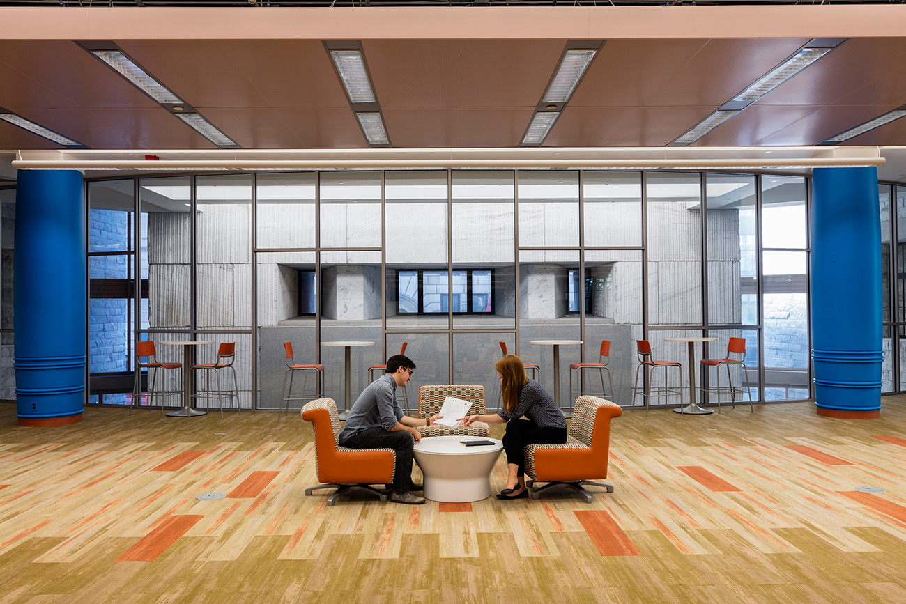 Brett Hall, Louis Stokes, and Learning Commons